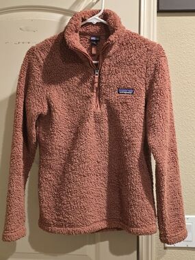 Patagonia Women's Rose Quartz Sherpa Quarter-Zip Pullover